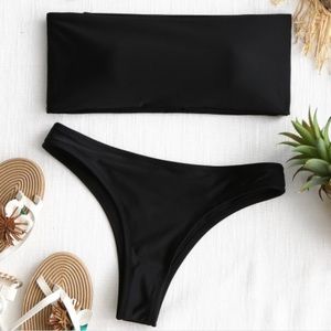 Black cheeky bottoms from ZAFUL